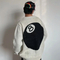 NO.8 BALL SWEATER - Thumbnail 4