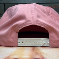 CREATIVE salmon w/ blue stitch SnapBack hat  - Thumbnail 2