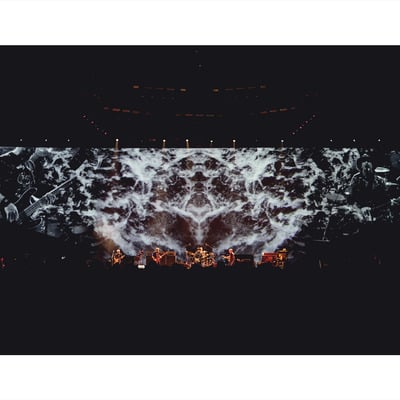 "leatherman" vancouver 24.05.04 - pearl jam dark matter tour - large giclée print 24" x 16"