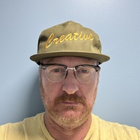 CREATIVE green w/ gold stitch SnapBack hat  - Thumbnail 3