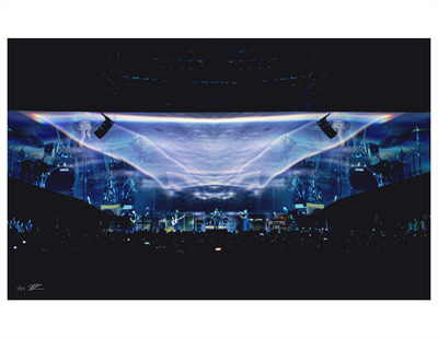 "Won't Tell" Vancouver 24.05.04 - Pearl Jam Dark Matter Tour - large giclée print 24" x 16"