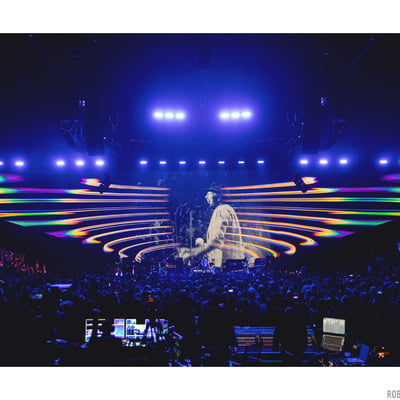 "dark matter" vancouver 24.05.06 - pearl jam dark matter tour - large giclée print 24" x 16"