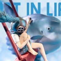  ArTToy by SankToys  "Lost in Life: Life is elsewhere Blue" - Thumbnail 1