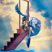  ArTToy by SankToys  "Lost in Life: Life is elsewhere Blue" - Thumbnail 7