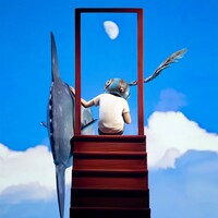  ArTToy by SankToys  "Lost in Life: Life is elsewhere Blue" - Thumbnail 3