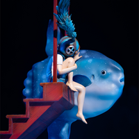  ArTToy by SankToys  "Lost in Life: Life is elsewhere Blue" - Thumbnail 6