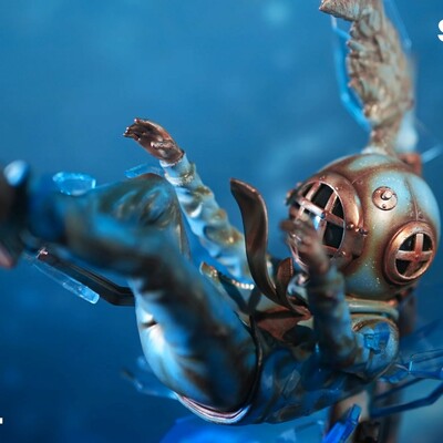  arttoy  by sanktoys "sank fall blues"  - Thumbnail 1