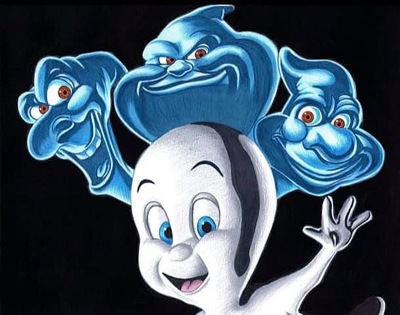 Friendly Ghosts Print