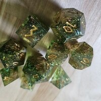 Witch Fire Hard-Edged Dice Set - Thumbnail 3