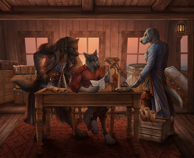 'Captain's Cabin' L.F. Limited Ed. Print