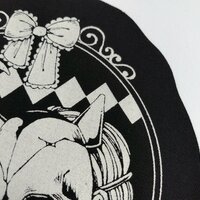 Trick or Treat Girl & Ghosts Kawaii Punk Sew-on Patches - Thumbnail 2