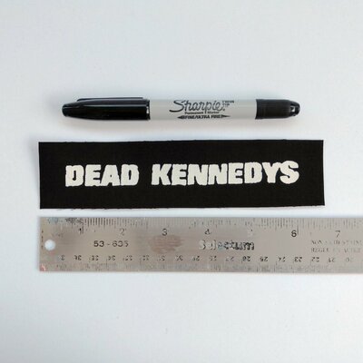 Dead kennedys punk sew-on patches
