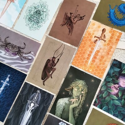 Mini prints - original art