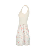 Sexy and fashionable waist-hugging suspender dress with pure floral print - Thumbnail 4