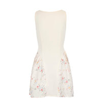 Sexy and fashionable waist-hugging suspender dress with pure floral print - Thumbnail 3