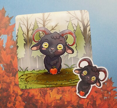 Black Philip (Print or sticker)