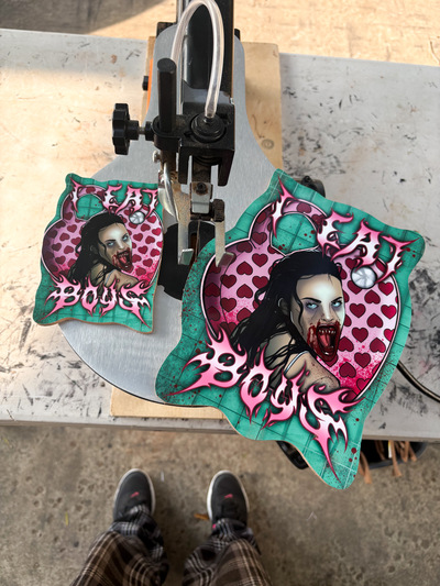 (2 LEFT) Jennifer's Body Woodcut