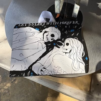 Twilight woodcut (all sizes)