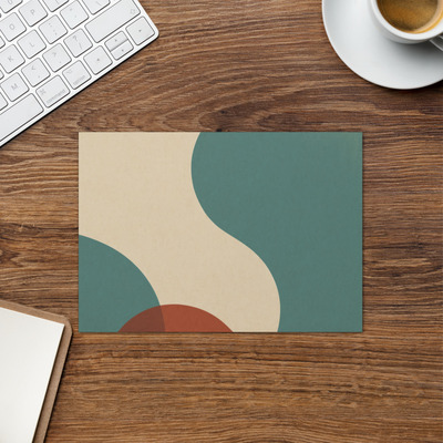 Calm Currents 1 - Zen Buddhist Inspired Greetings Card