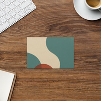 Calm Currents 1 - Zen Buddhist Inspired Greetings Card - Thumbnail 4