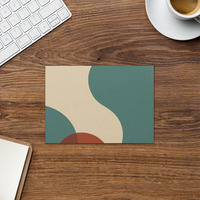 Calm Currents 1 - Zen Buddhist Inspired Greetings Card - Thumbnail 2