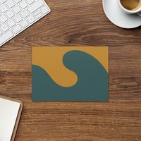 Calm Currents 3 - Zen Buddhist Inspired Greetings Card - Thumbnail 2