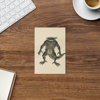 Kappa Water Spirit Greeting Card - Japanese Ghosts, Ghouls & Spirits - Thumbnail 4