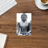 Buddha - Shakyamuni Statue - Zen Buddhist Greetings Card - Thumbnail 4