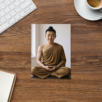 Buddha - Shakyamuni Reimagined - Zen Buddhist Greetings Card - Thumbnail 2