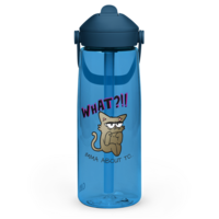 Styled By Broken Piecez Flip Straw Water Bottle - Thumbnail 3