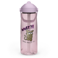Styled By Broken Piecez Flip Straw Water Bottle - Thumbnail 5