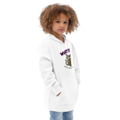 Styled by broken piecez kids fleece hoodie