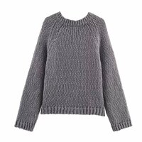 Fashionable Hand-embroidered Knitted Cardigan Sweater Jacket - Thumbnail 2