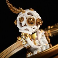 ArTToy by Sank Toys "Good Night Series-Snake & Flowers-Gold" - Thumbnail 1