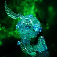 ArTToy by Sank Toys "Good Night Series-Snake & Flowers-Jade"  - Thumbnail 6