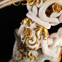 ArTToy by Sank Toys "Good Night Series-Snake & Flowers-Gold" - Thumbnail 3
