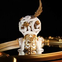 ArTToy by Sank Toys "Good Night Series-Snake & Flowers-Gold" - Thumbnail 2