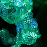 ArTToy by Sank Toys "Good Night Series-Snake & Flowers-Jade"  - Thumbnail 2