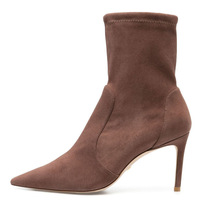 Sexy pointed toe fashion ankle boots pure handmade 3 colors - Thumbnail 5