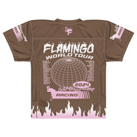 FLAMINGo Racing Jersey Mocha/Pink - Thumbnail 6