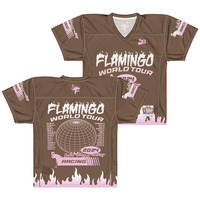 FLAMINGo Racing Jersey Mocha/Pink - Thumbnail 7