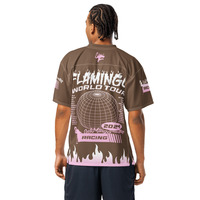 FLAMINGo Racing Jersey Mocha/Pink - Thumbnail 9