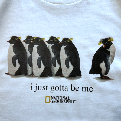 Free Shipping-I JUST GOTTA BE ME TEE