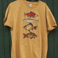 T-shirt: Fish YELLOW  - Thumbnail 1