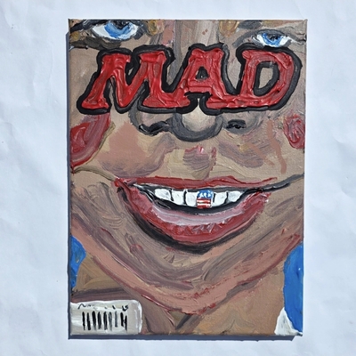 Mad Magazine cover, November 2001