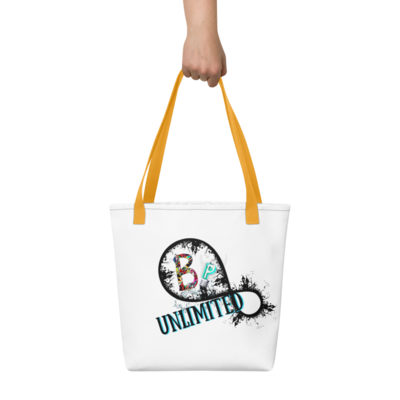 Broken piecez unlimited tote bag