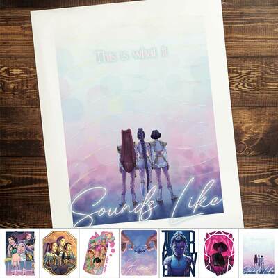 8x10: K-Pop Demon Hunter Song Prints