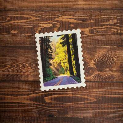 Highway 199 sunset sticker