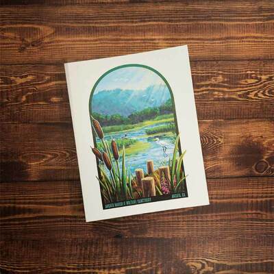 Arcata Marsh & Sanctuary Greeting Card