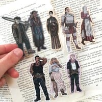 Book character stickers - Thumbnail 1